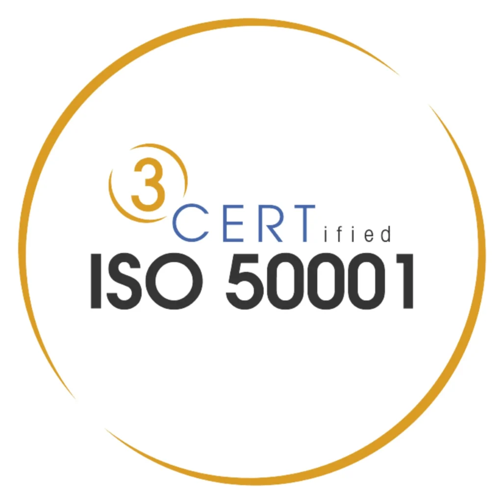 Siegel 3CERT ISO 50001