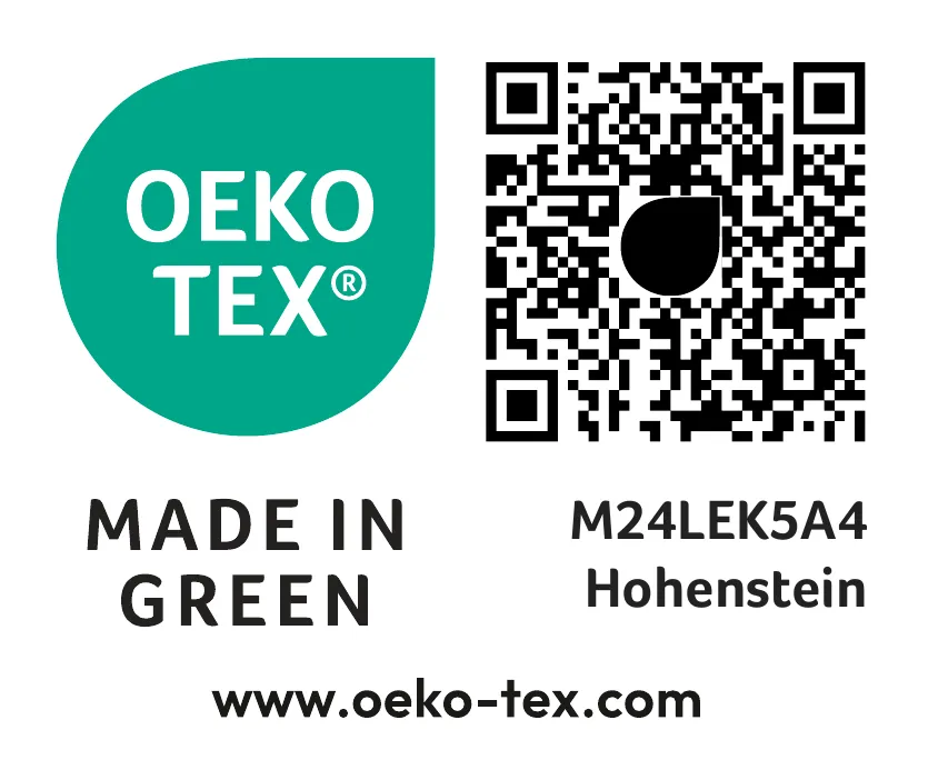 Siegel OEKO-TEX Made in Green